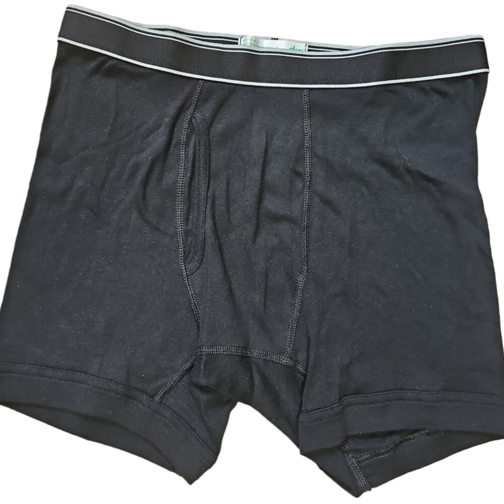 DIP Men's Pack of 2 Underwear and Short Pajama Cotton Black Size M - Picture 5 of 5